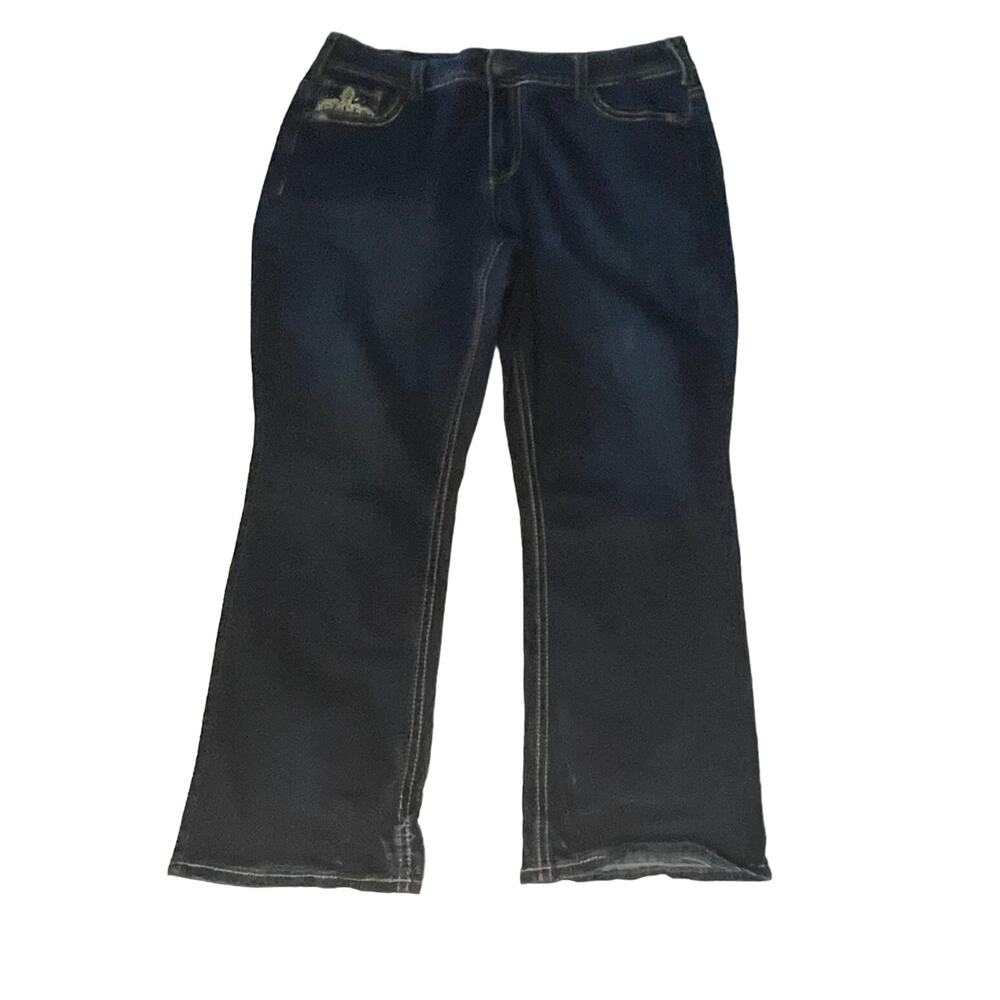 Lane Bryant , Size 22, Blue Denim Jeans with Pocket Design